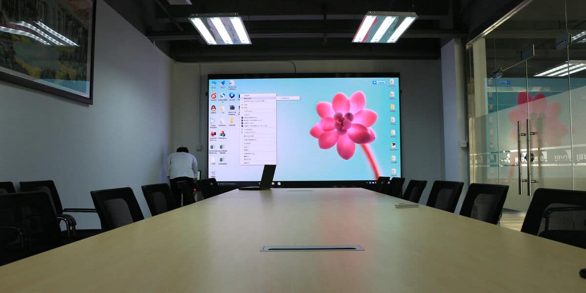 회의실 P2.5 고화질 LED 디스플레이