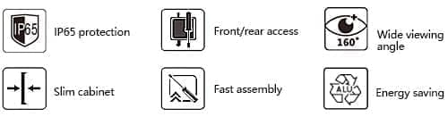 จอแสดงผล LED รูปทรง OFO1: หน้าจอ LED แบบกำหนดเอง ยืดหยุ่น และมีคุณภาพสูง | Reissdisplay
