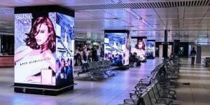 Square Column LED Display