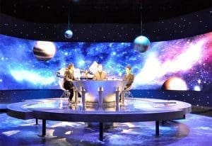 large rental LED wall