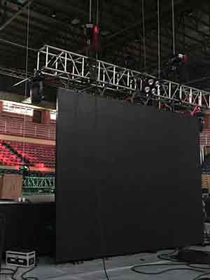 Telões LED para eventos de palco interno R 30
