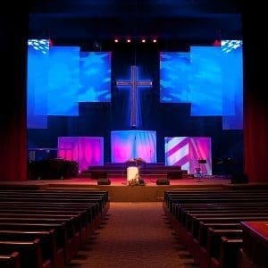 Church LED display screen