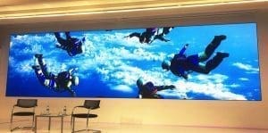 Indoor led display Screen on led wall
