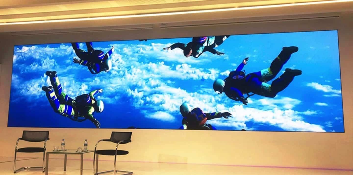 Indoor led display Screen on led wall