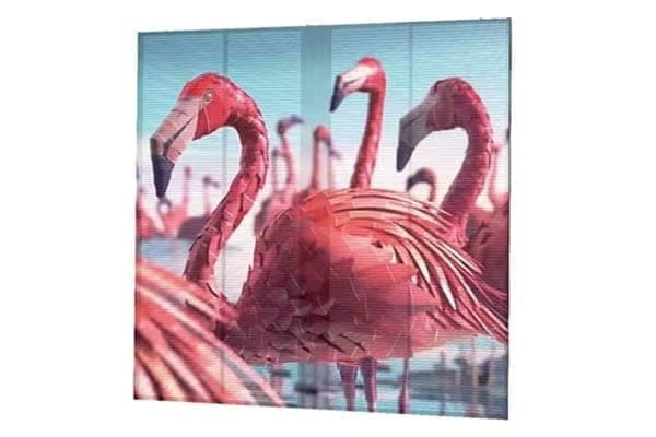 LED transparent screen