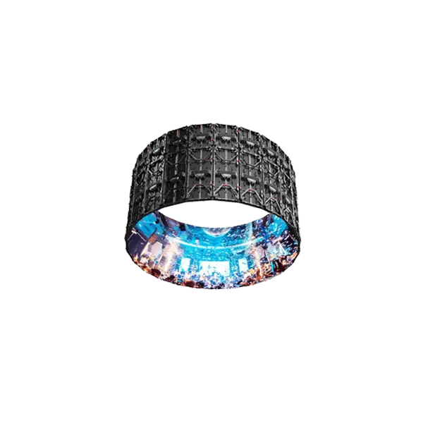 Curved stage LED screen