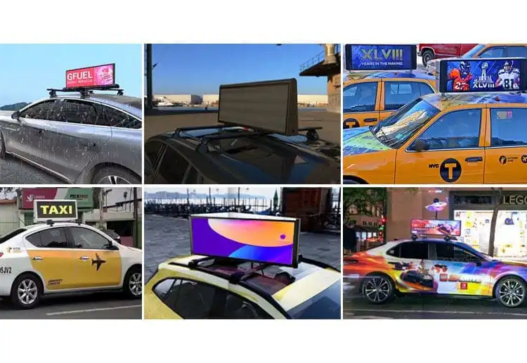 Taxi Top LED Screen