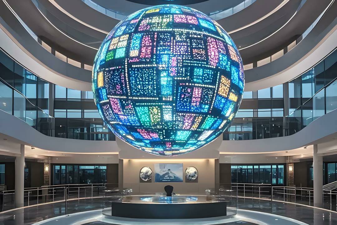 Ball-Shaped LED Display Screen