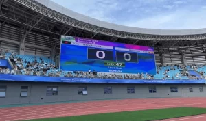 Football field LED screen