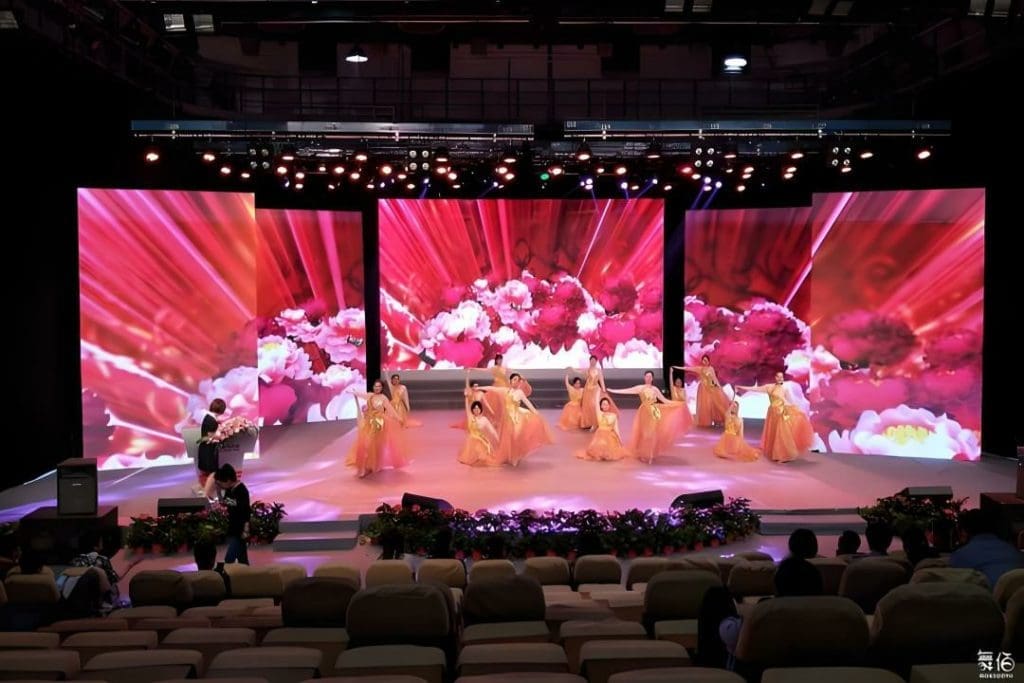 LED Stage screen background