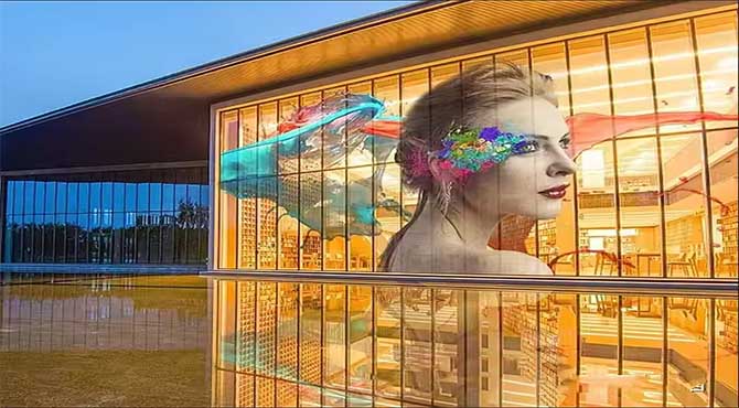 Outdoor Transparent LED Screen -03