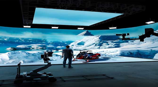 LED Wall for XR Stage