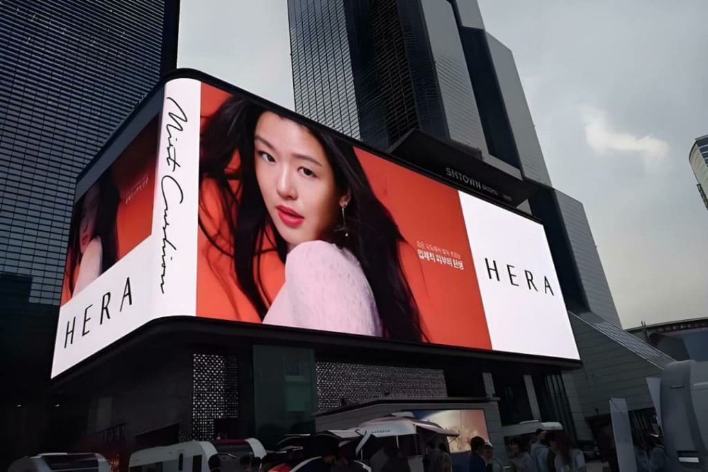 led screen for buildings