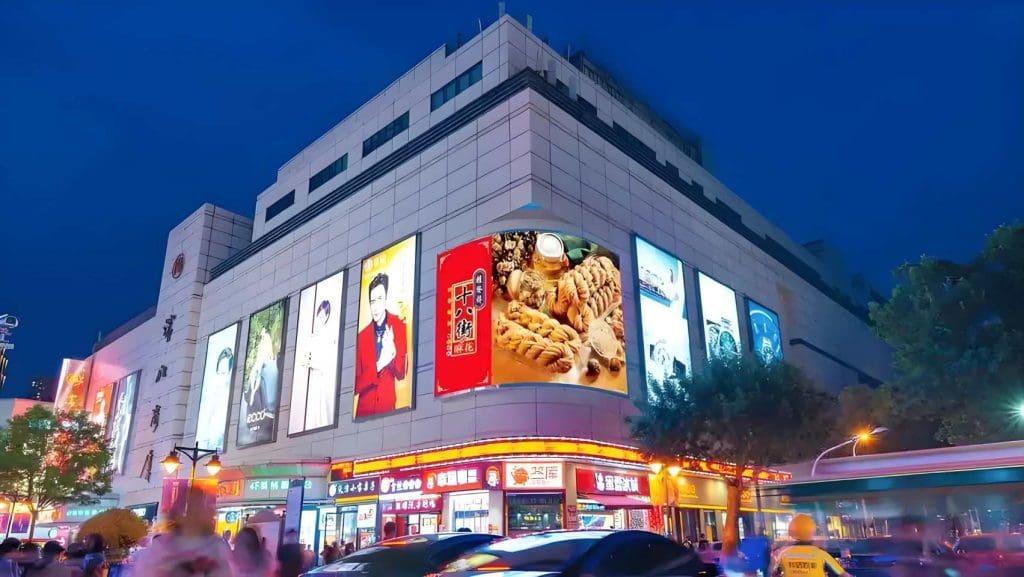 shopping mall led display screen