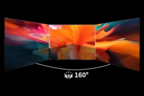 160° Ultra Wide Viewing Angle