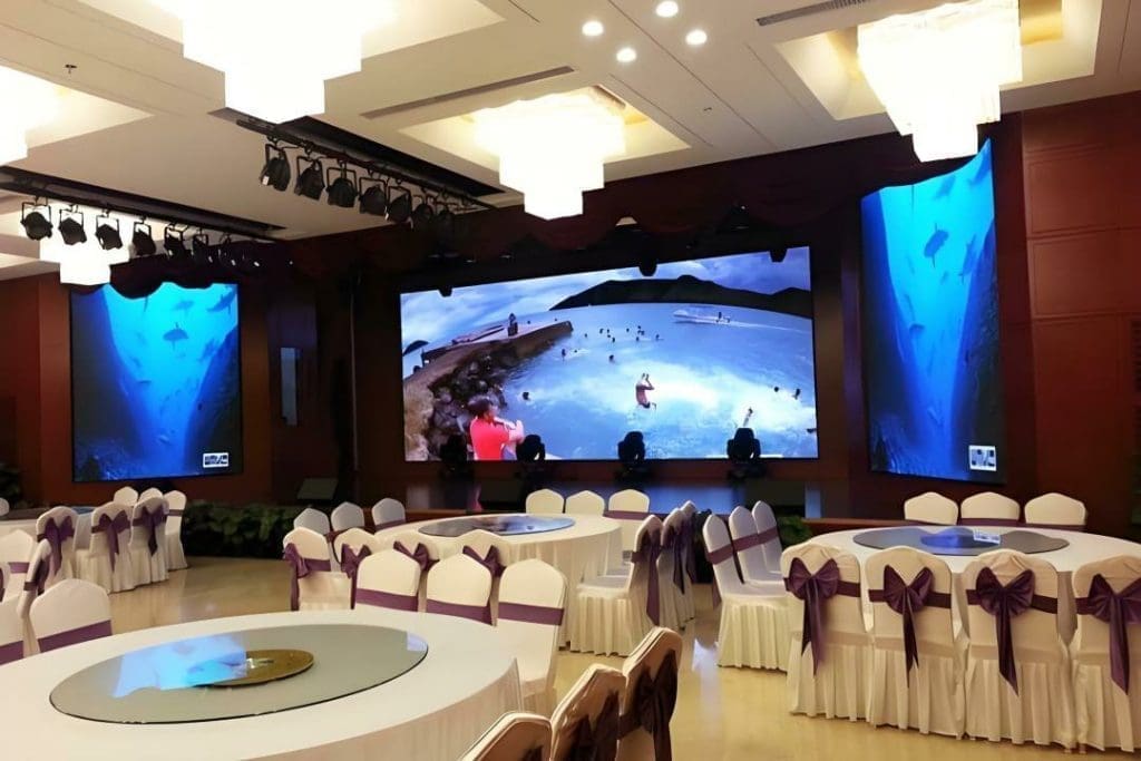 Hotel Lobby LED Screens