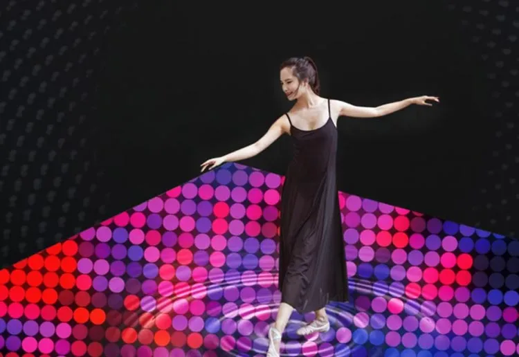 Interactive Floor LED Display