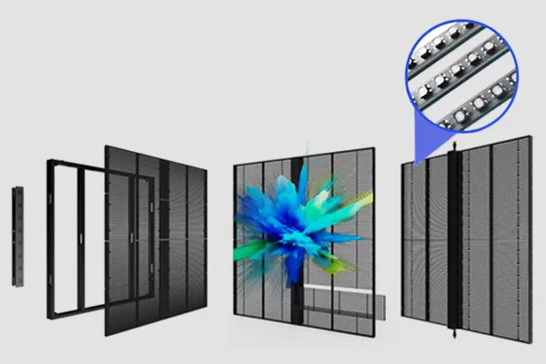 Transparent LED Display Screen