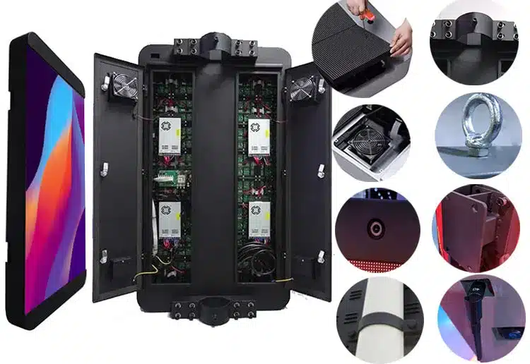 Street Light Pole LED Display