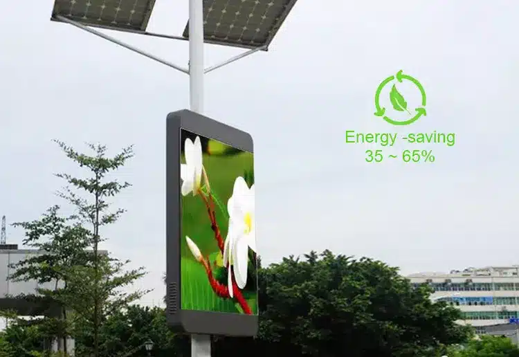 Street Light Pole LED Display