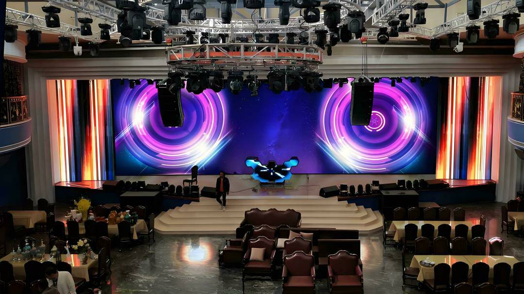 Stage LED video wall