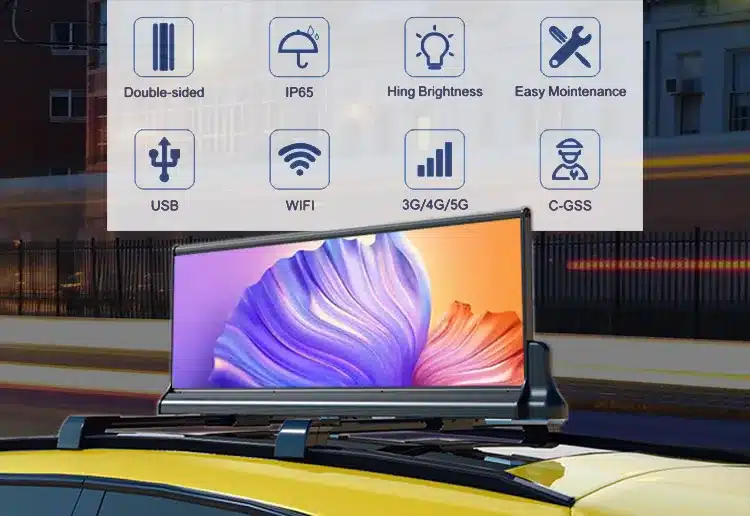 Taxi Top LED Display