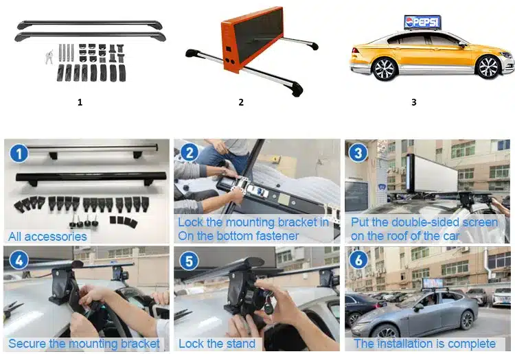Taxi Top LED Display