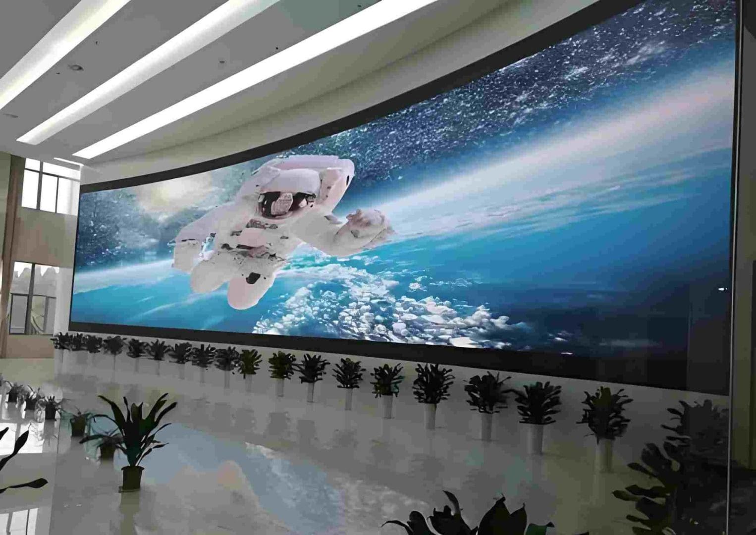 Curved LED Screens