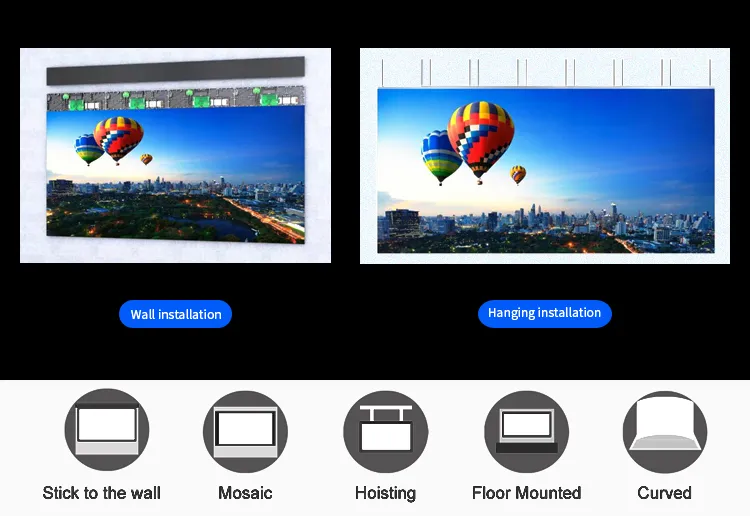 Fine Pitch Curve LED Display