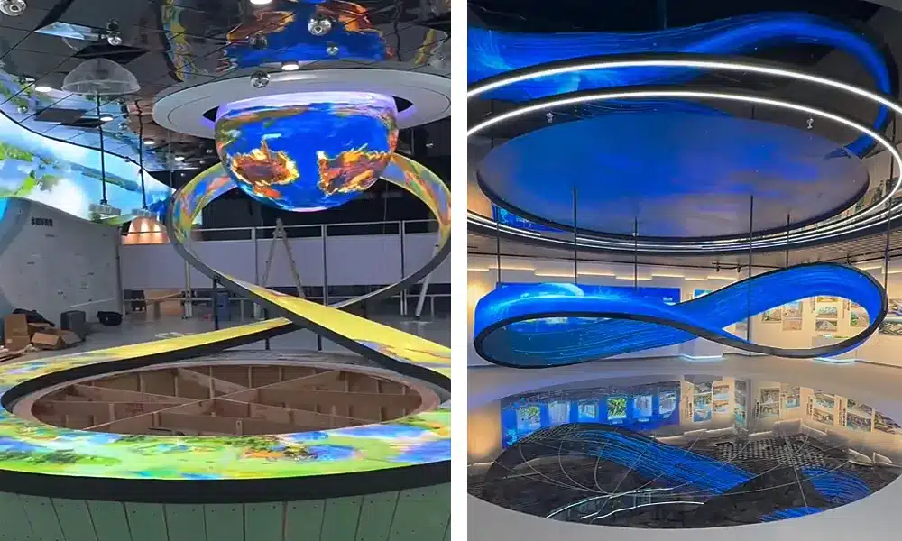 Möbius Ring LED Display