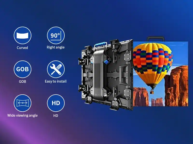 Rental Curved LED Display