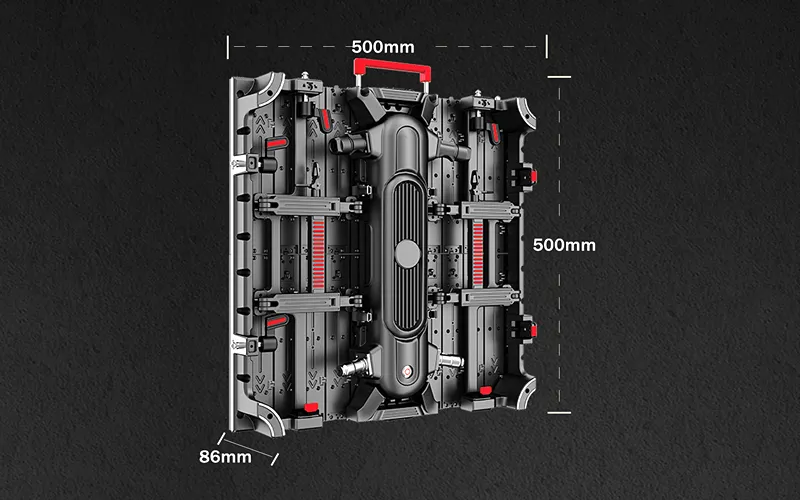 Flexible Rental LED Display Screen