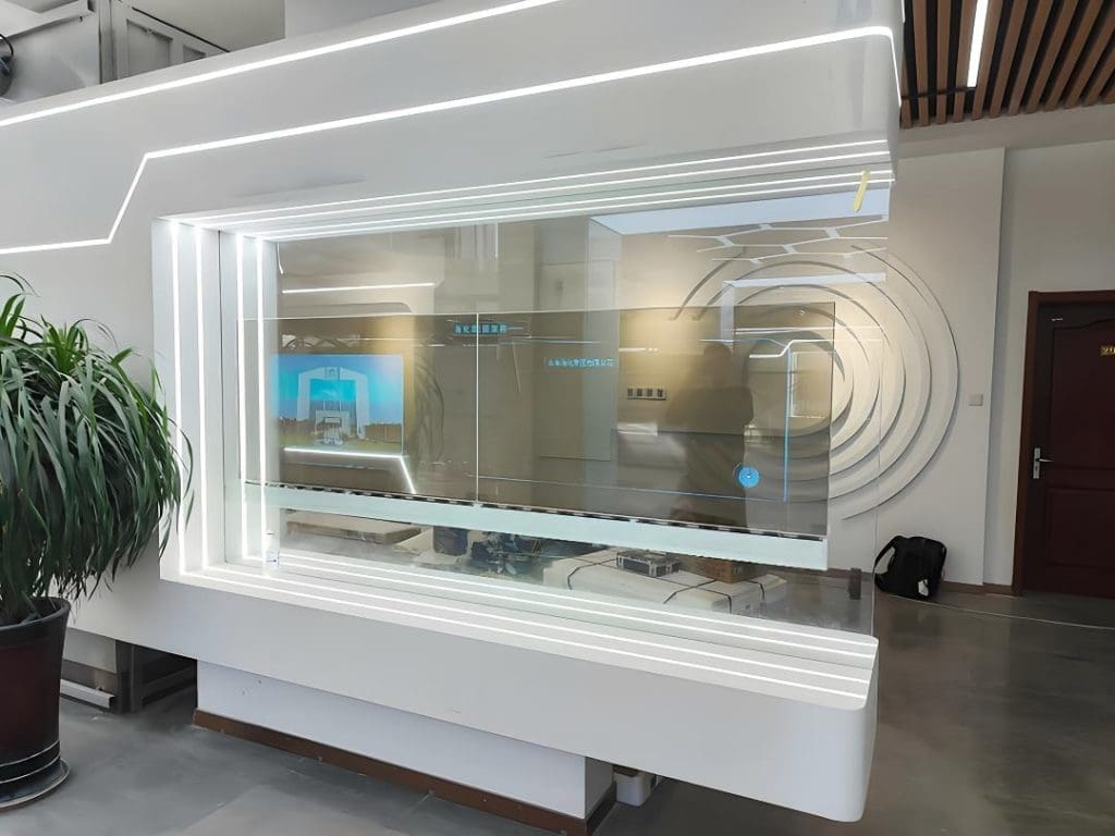 transparent OLED screen