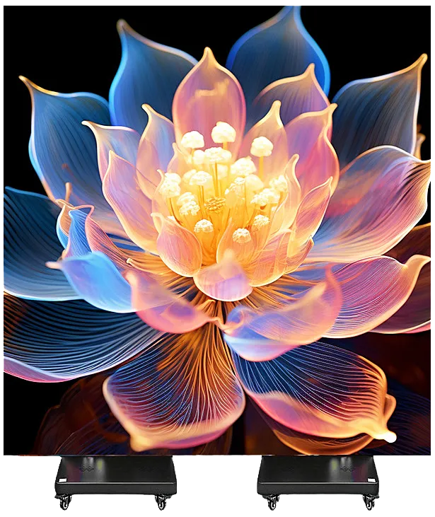 Tri-Folding LED Poster Screen