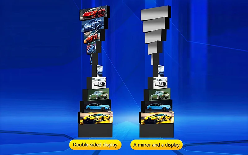 Kinetic Rotating LED Display